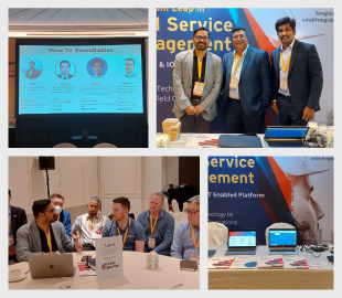 We exhibited roundtable discussion at Field Service Asia Connect 2022