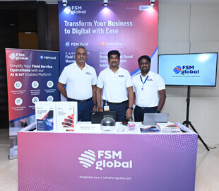 Exhibited in the 5th Annual Field Service Management India Summit 2023