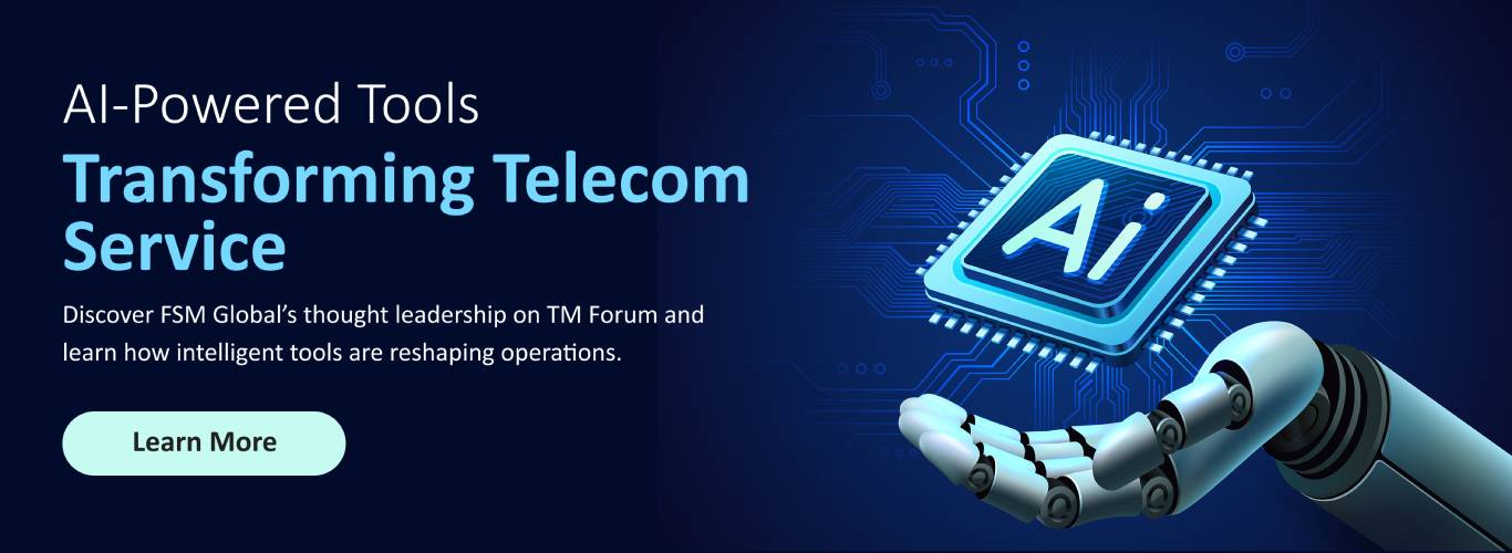 AI powered tools tranforming teleom service