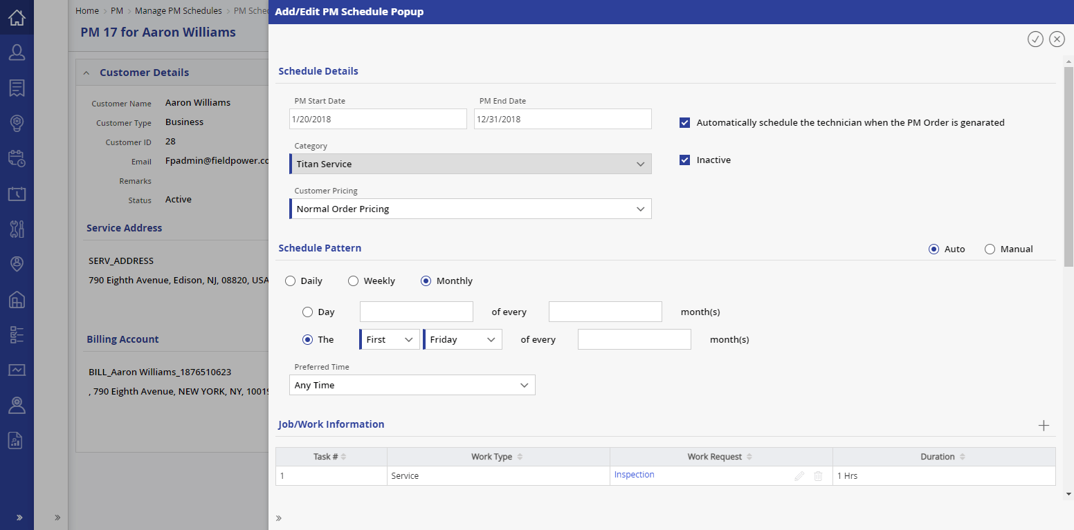 Work Order Management System